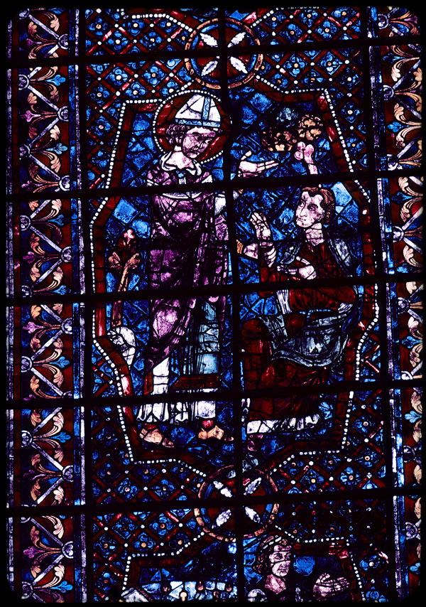 Choir, wall north, clerestory