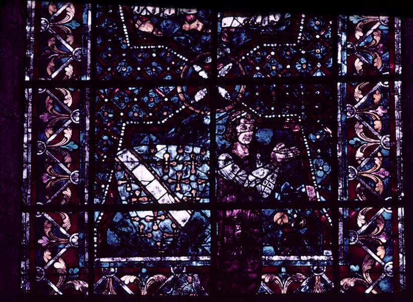 Choir, wall north, clerestory