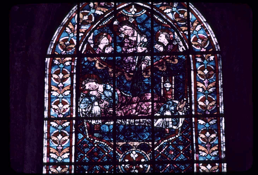 Choir, wall north, clerestory