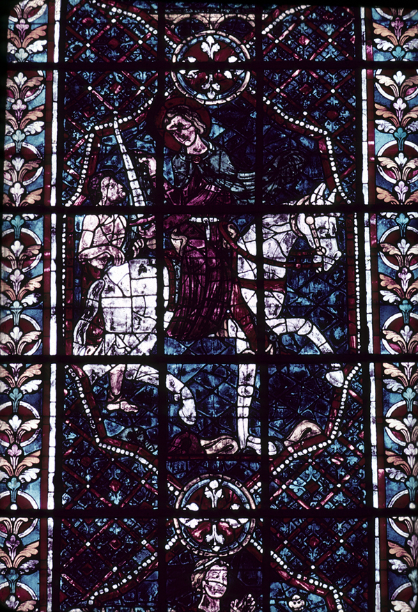Choir, wall north, clerestory