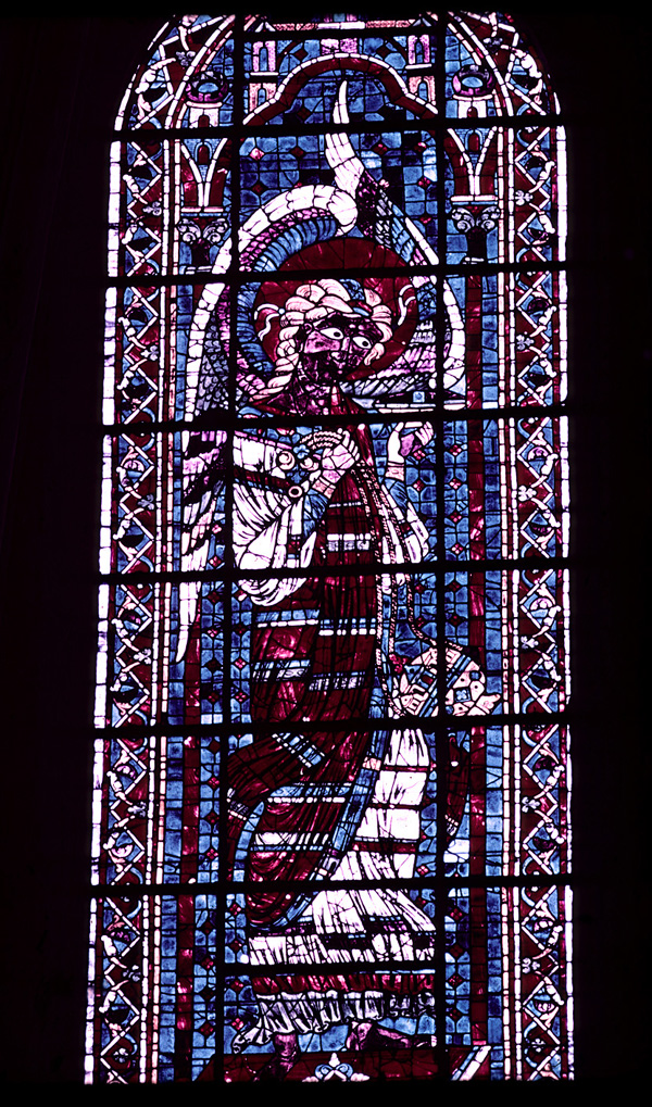 Choir, wall east, clerestory