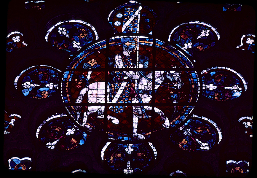 Choir, wall north, clerestory