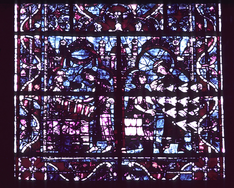 Choir, wall east, clerestory