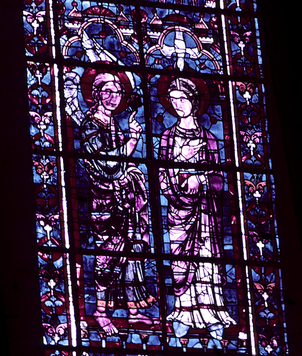 Choir, wall east, clerestory
