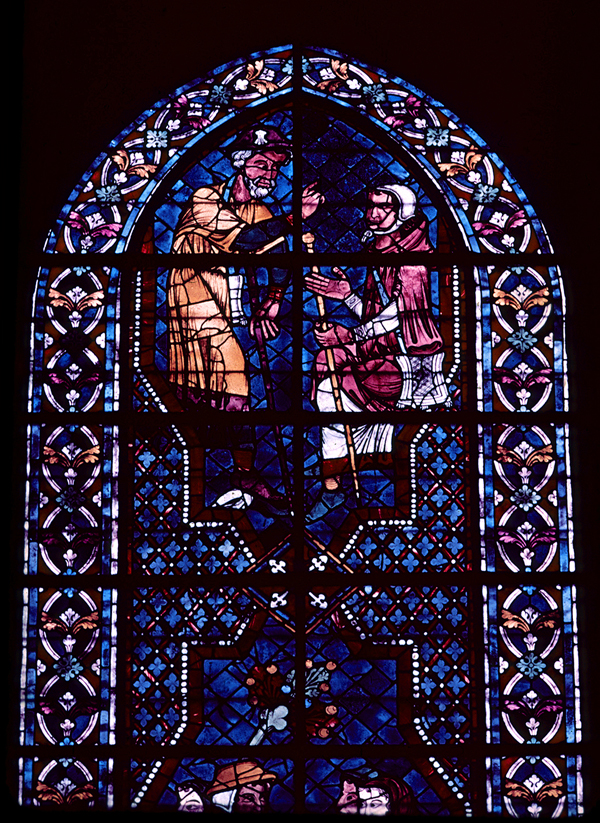 Choir, wall north, clerestory
