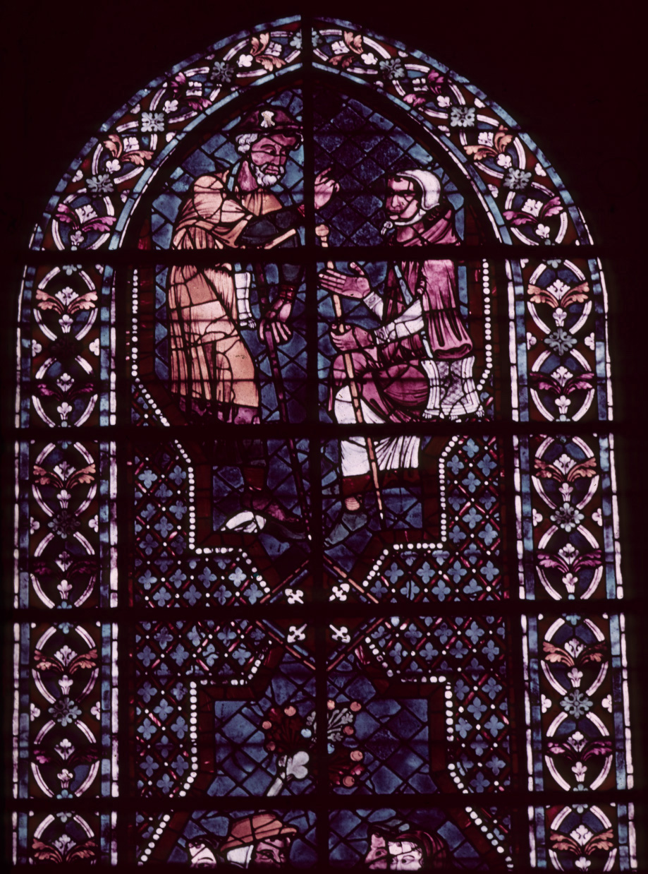 Choir, wall north, clerestory