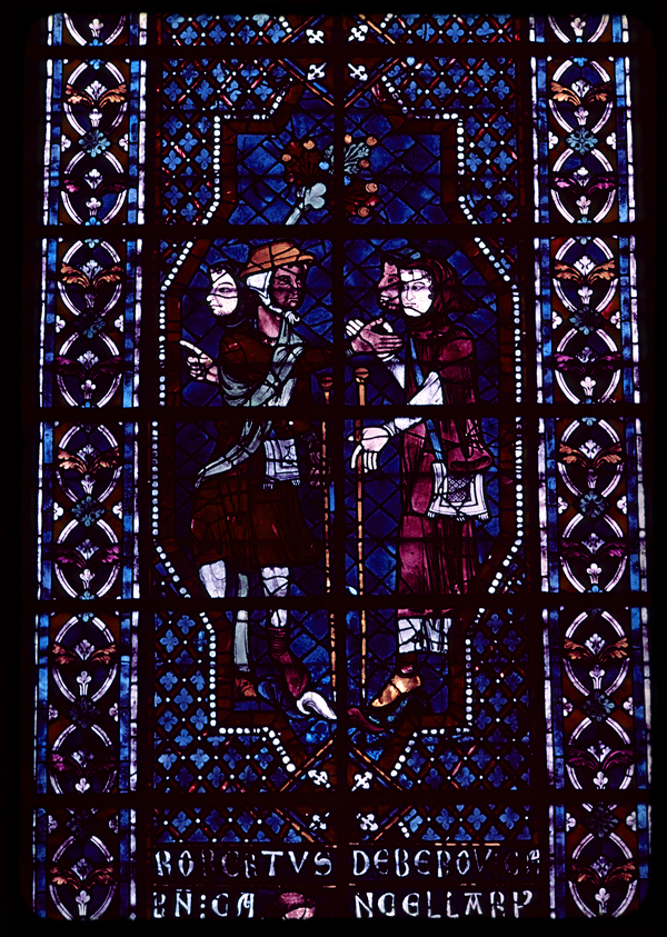 Choir, wall north, clerestory