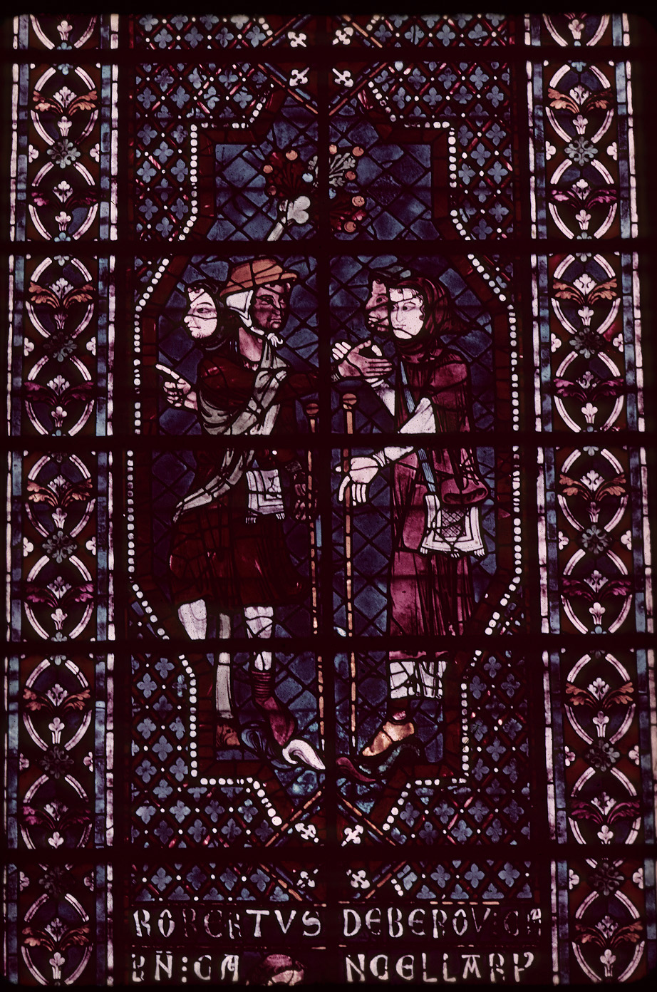 Choir, wall north, clerestory