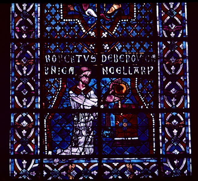 Choir, wall north, clerestory