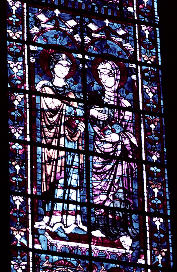 Choir, wall east, clerestory