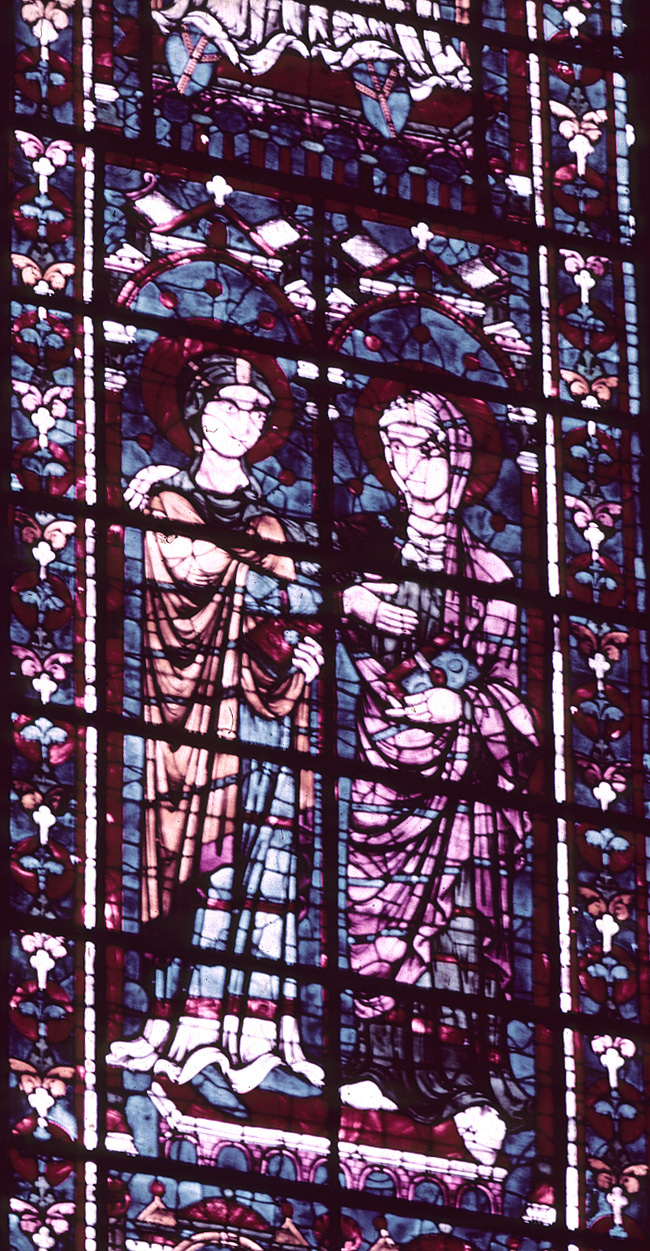 Choir, wall east, clerestory
