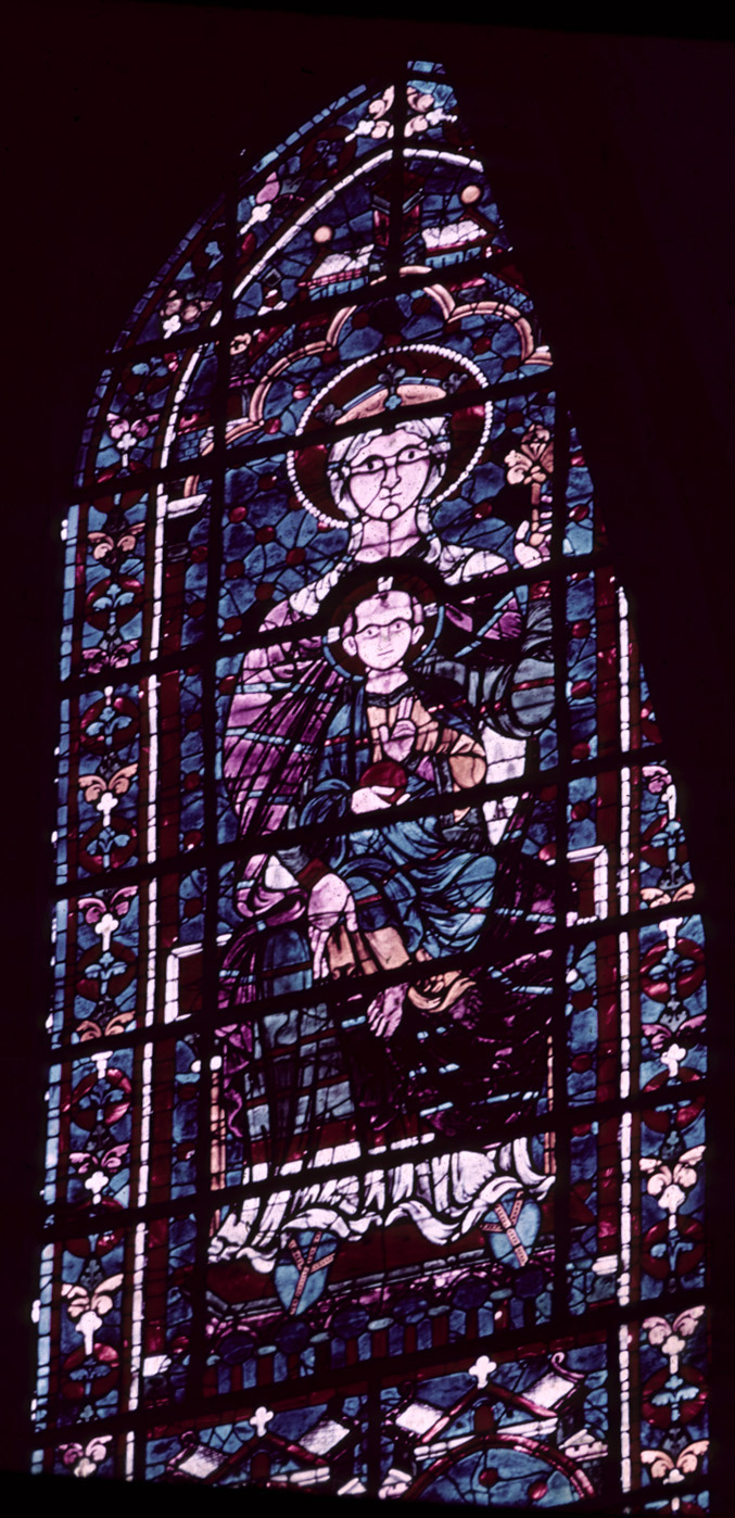 Choir, wall east, clerestory