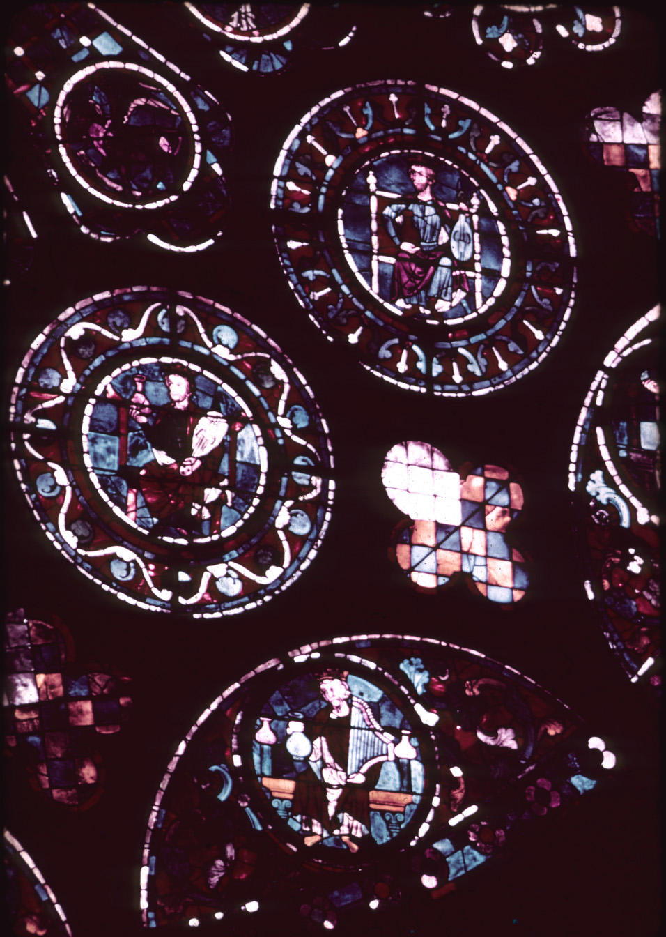 Transept south, wall south, clerestory