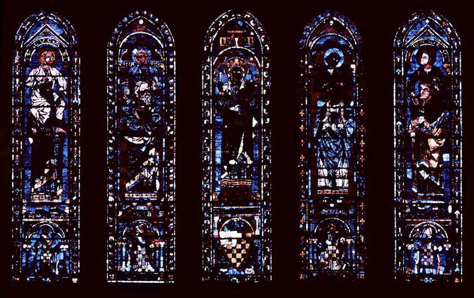 Transept south, wall south, clerestory