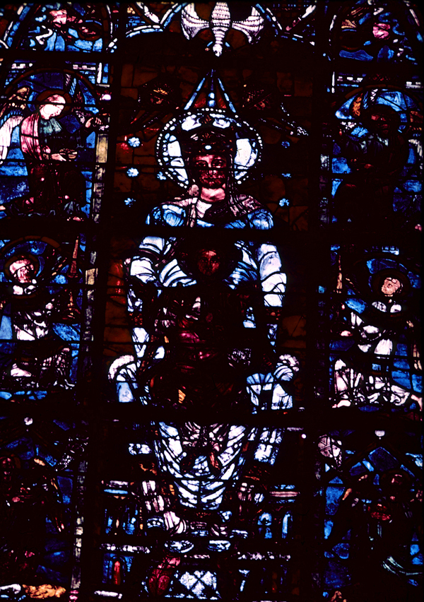 Choir, wall south, bay 1