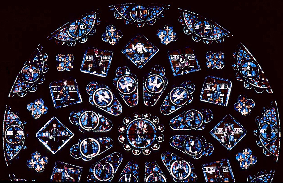 Transept north, wall north, clerestory