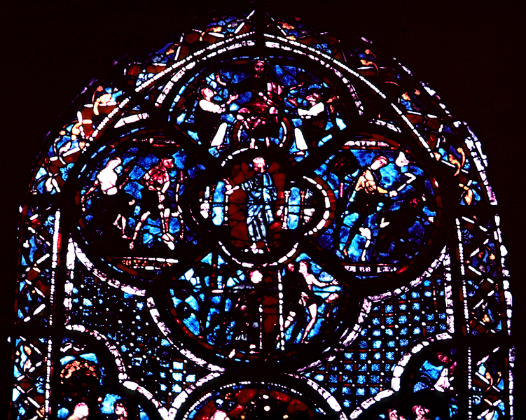 Nave, wall south, bay 3