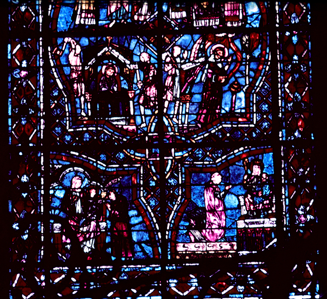 Apse south, window 4