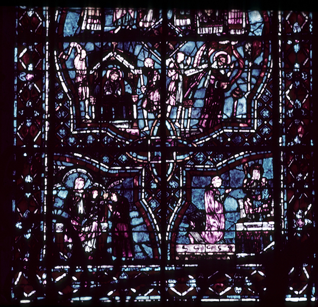 Apse south, window 4