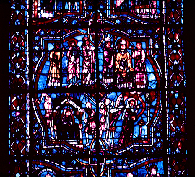 Apse south, window 4