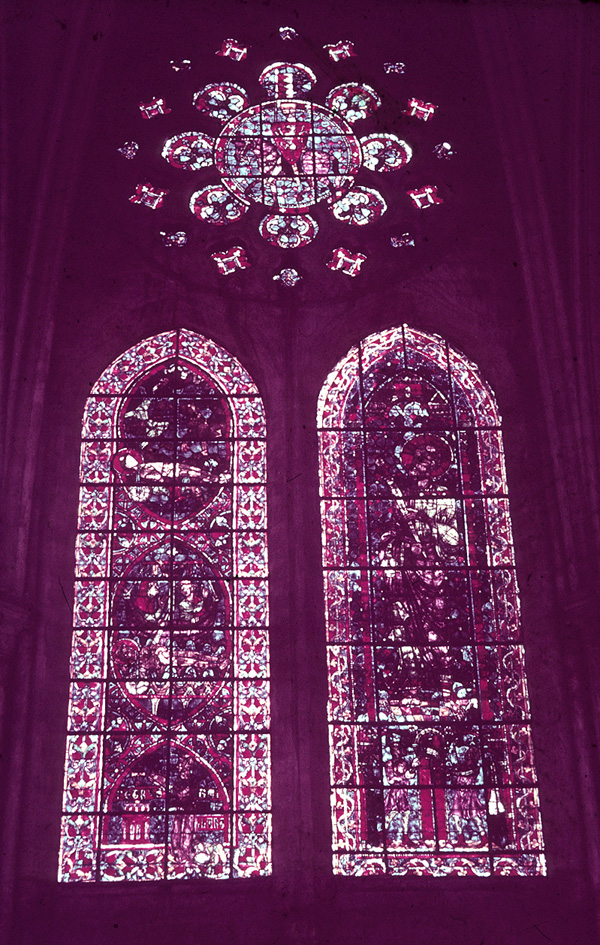 Choir, wall south, clerestory
