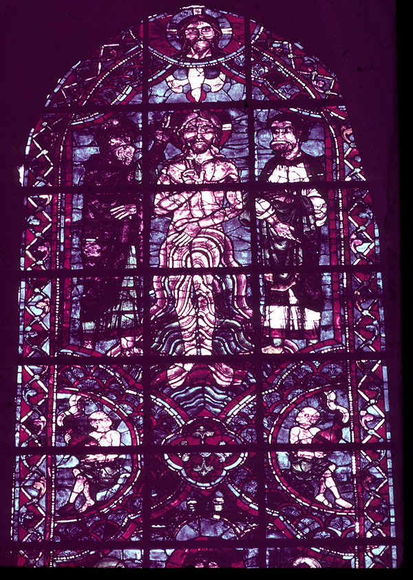 Choir, wall south, clerestory