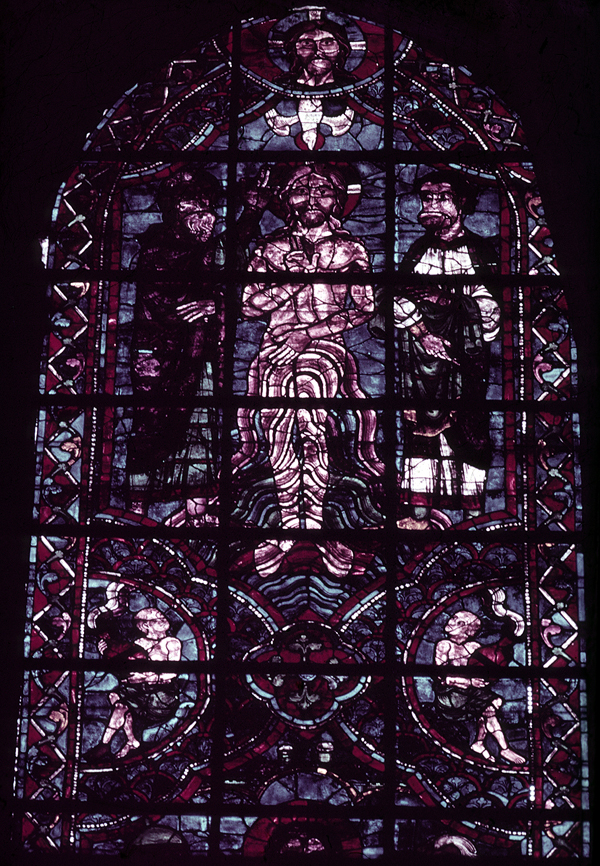 Choir, wall south, clerestory