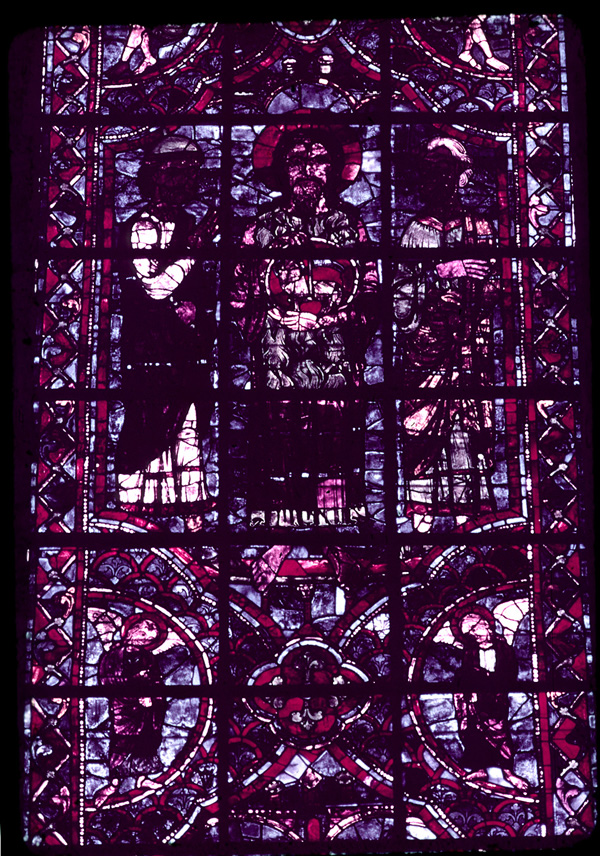 Choir, wall south, clerestory