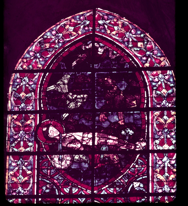 Choir, wall south, clerestory