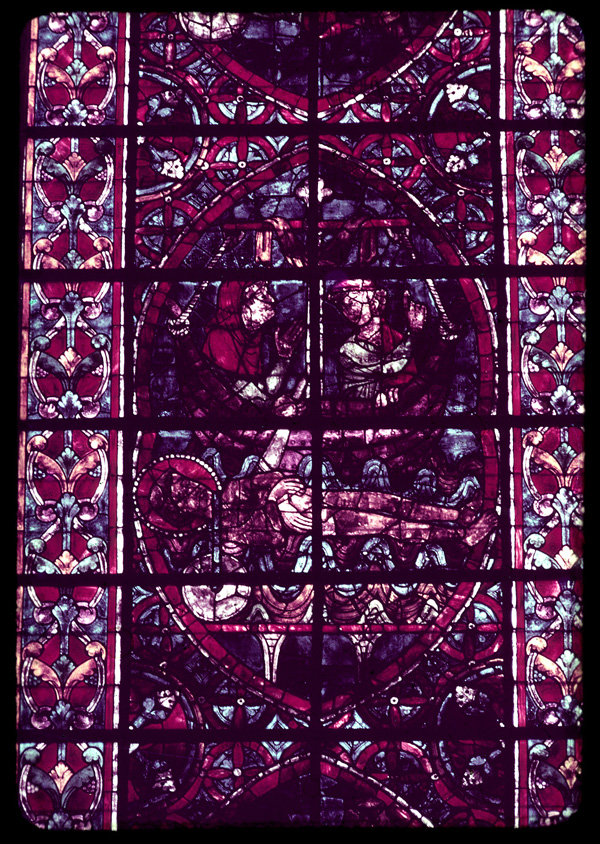 Choir, wall south, clerestory