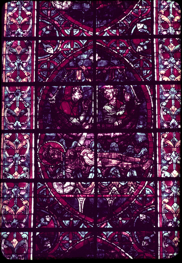 Choir, wall south, clerestory