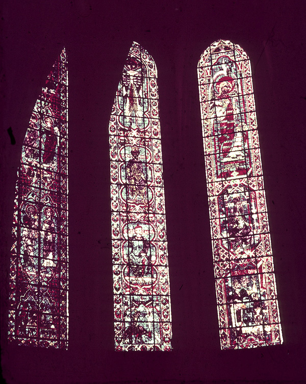 Choir, wall east, clerestory