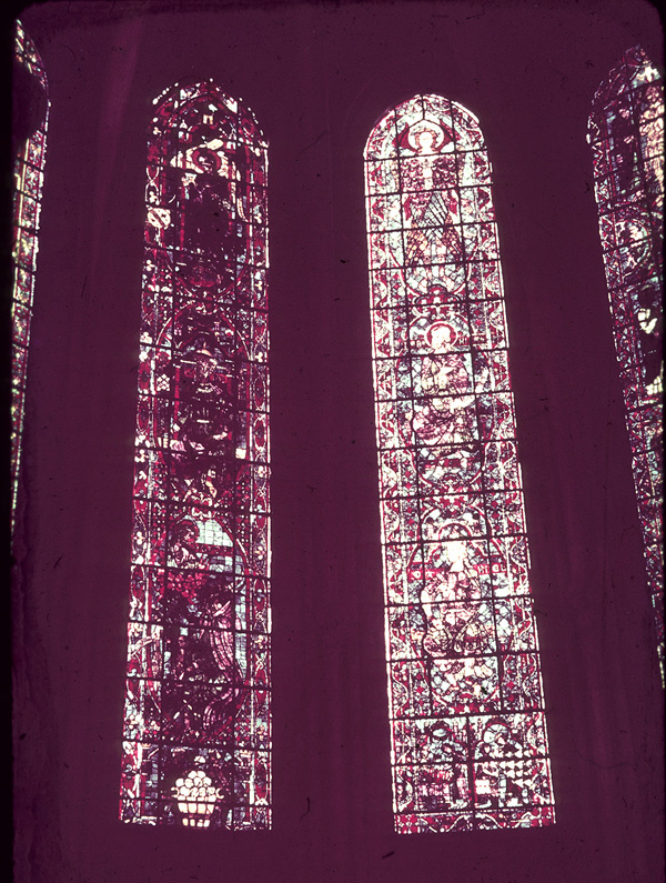 Choir, wall east, clerestory