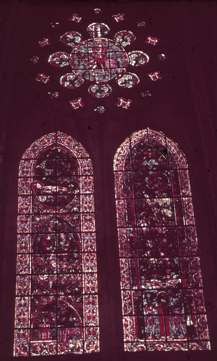 Choir, wall south, clerestory