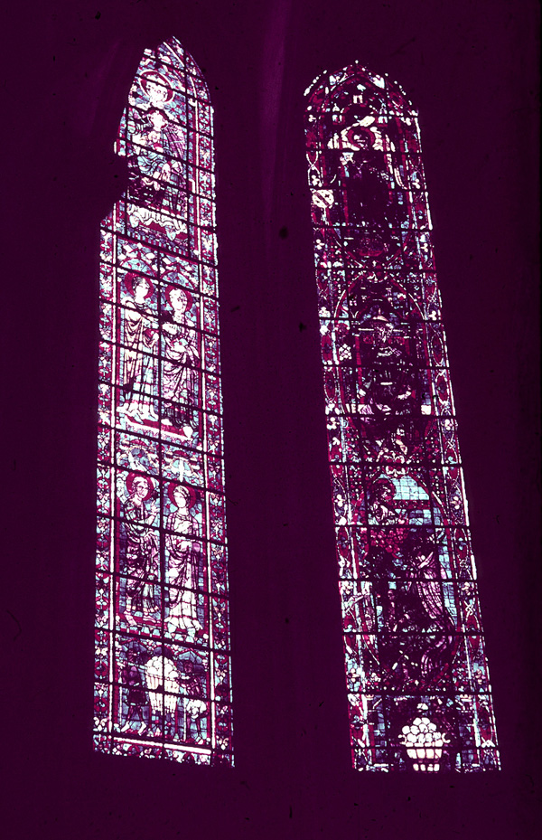Choir, wall east, clerestory