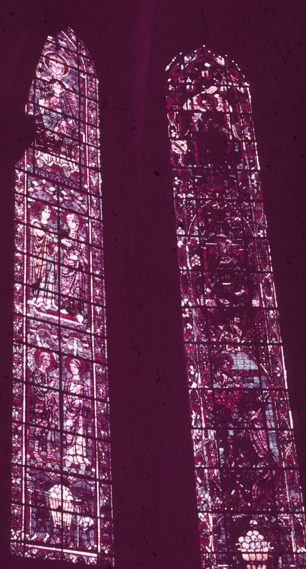 Choir, wall east, clerestory