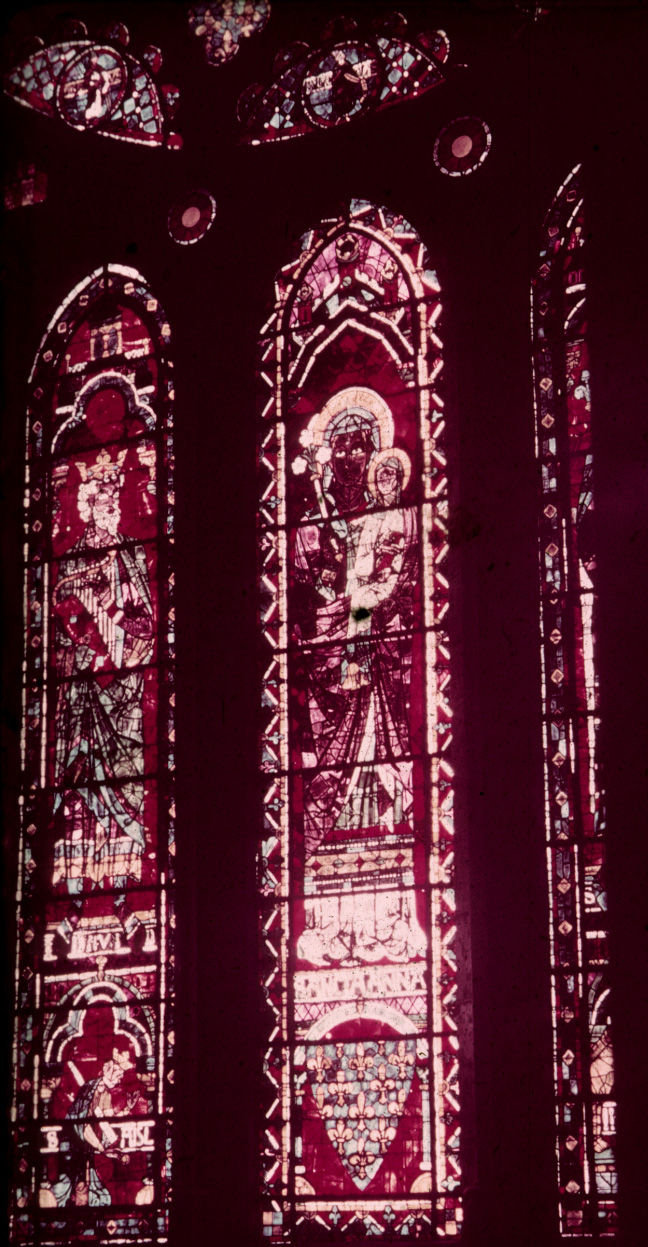 Transept north, wall north, clerestory