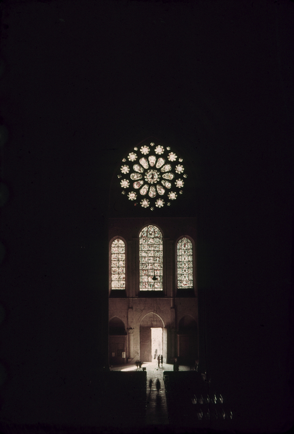 Nave, west wall, celestory