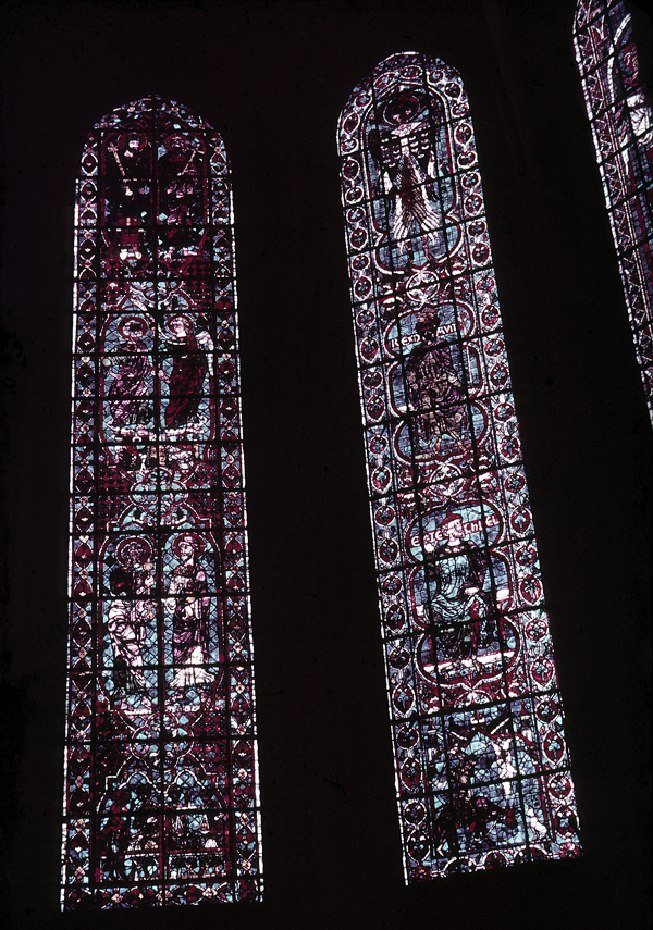 Choir, wall east, clerestory