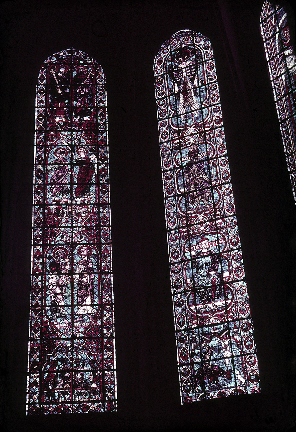 Choir, wall north, clerestory