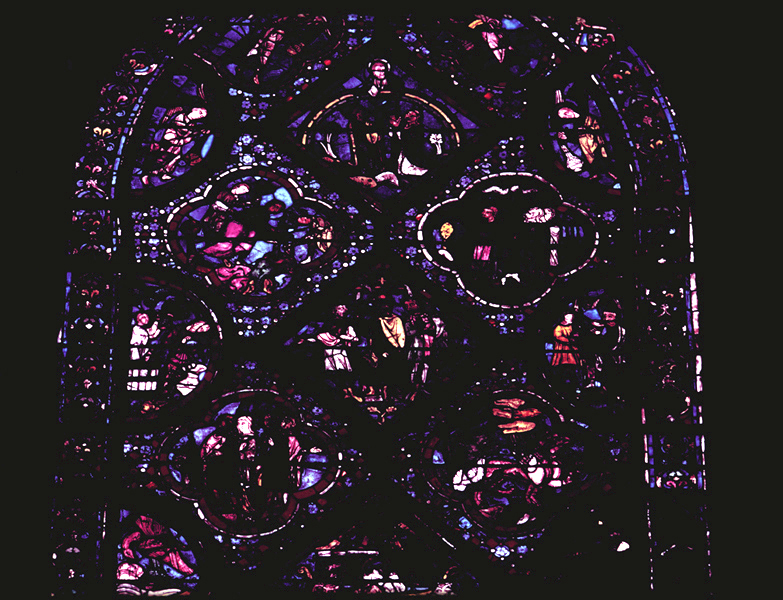 Nave, wall north, bay 1