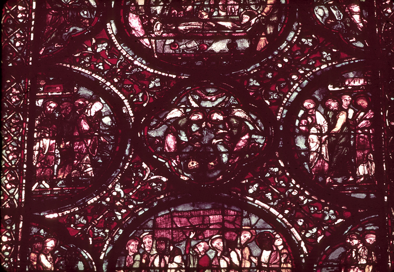 Nave, wall south, bay 4