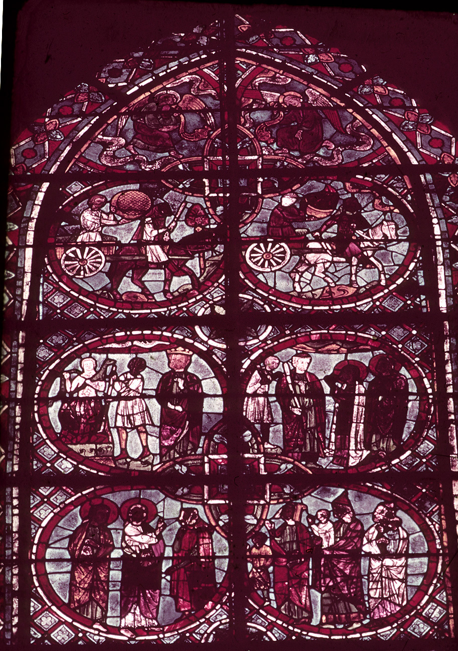 Apse central, window 4