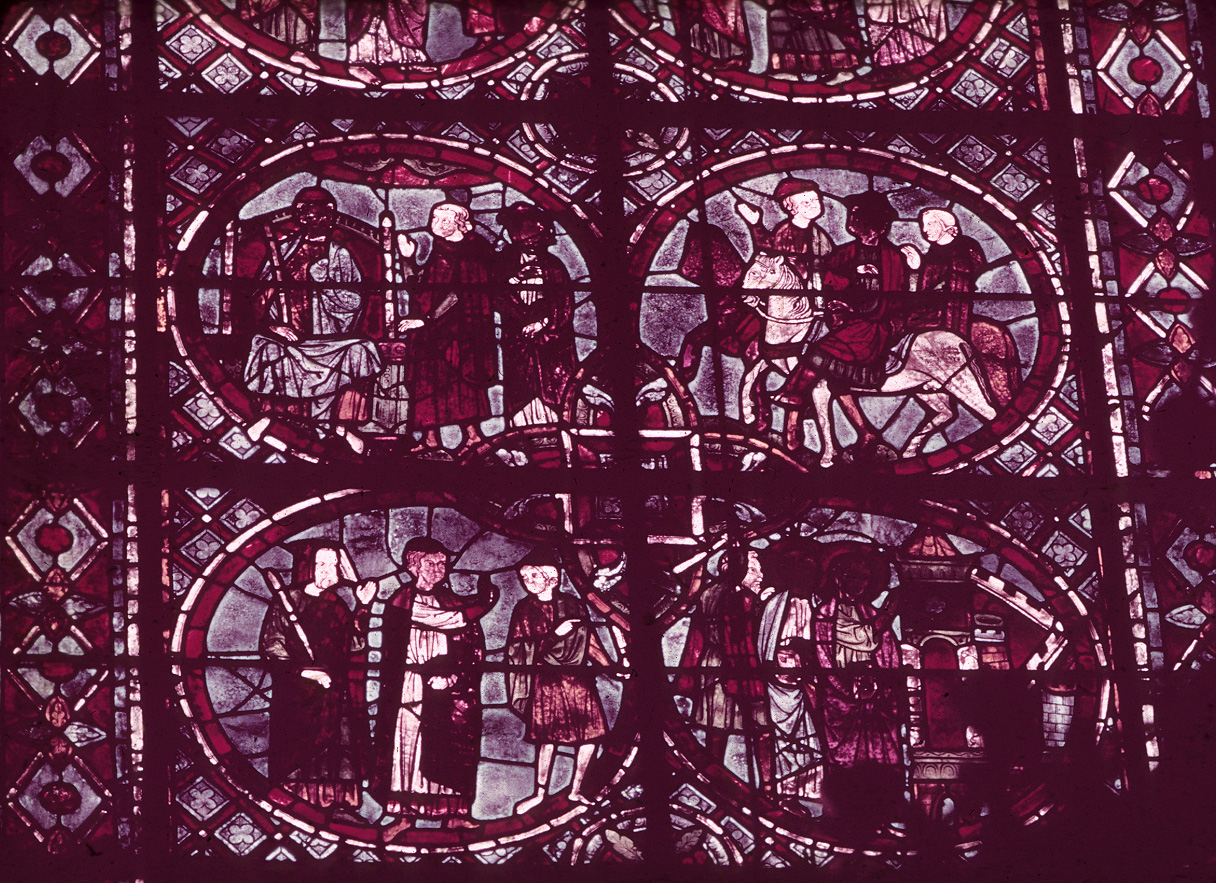Apse central, window 4
