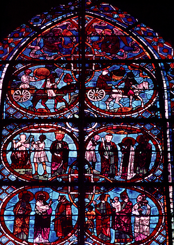 Apse, central, window 4