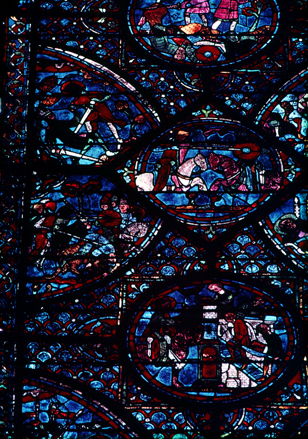 Choir, wall east, window 4