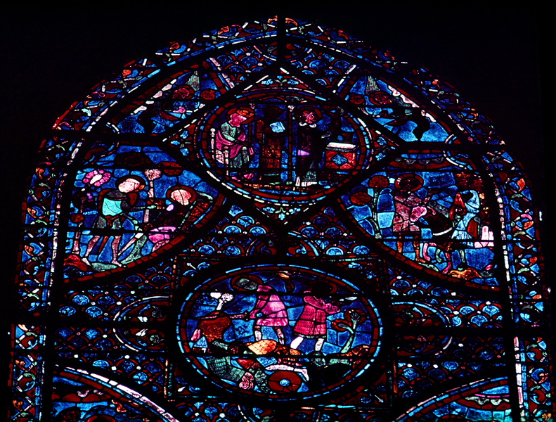 Choir, wall east, window 4