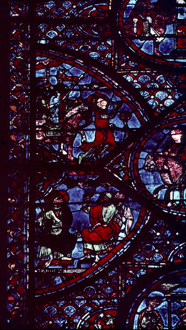 Choir, wall east, window 4