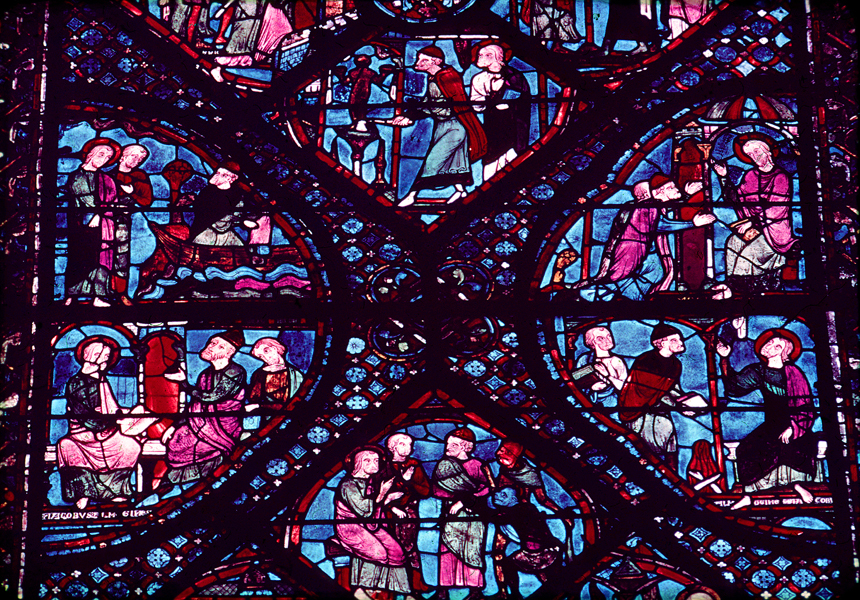 Choir, wall east, window 3