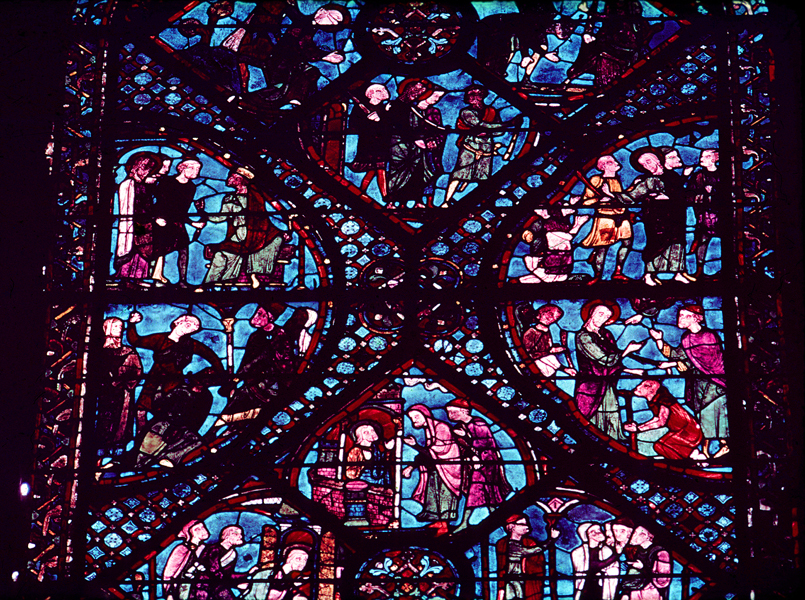 Choir, wall east, window 3